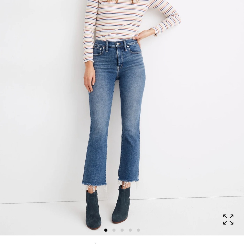 Madewell Cali Demi Boot size 28 Fleetwood wash